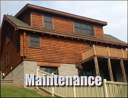  Graves County, Kentucky Log Home Maintenance